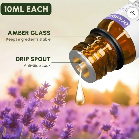6 Piece 100% Pure Essential Oil Set - Picture 2 of 4